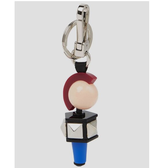 NWT Burberry Geometric Key Bag Charm-Bag Accessory Clip